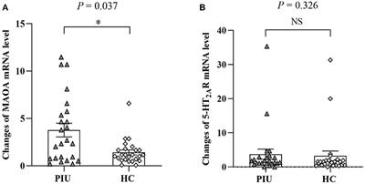 mRNA Levels of MAOA and <mark class="highlighted">5-HT2A Receptor</mark> in Patients With Pathological Internet Use: Correlations With Comorbid Symptoms